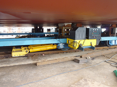 船用运输小车用于造船厂船体运输